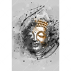 Xxl Wandbild Buddha Grunge Stil Hochformat Motivvorschau