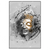 Xxl Wandbild Buddha Grunge Stil Hochformat Produktvorschau Frontal