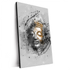 Xxl Wandbild Buddha Grunge Stil Hochformat Produktvorschau Seitlich