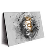 Xxl Wandbild Buddha Grunge Stil Querformat Produktvorschau Seitlich