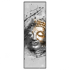 Xxl Wandbild Buddha Grunge Stil Schmal Produktvorschau Frontal
