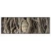 Xxl Wandbild Buddha In Baumwurzeln Panorama Produktvorschau Frontal