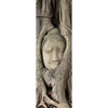 Xxl Wandbild Buddha In Baumwurzeln Schmal Motivvorschau