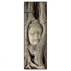 Xxl Wandbild Buddha In Baumwurzeln Schmal Produktvorschau Frontal