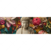 Xxl Wandbild Buddha In Farbenfrohen Blumen Panorama Motivvorschau