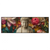Xxl Wandbild Buddha In Farbenfrohen Blumen Panorama Produktvorschau Frontal