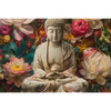 Xxl Wandbild Buddha In Farbenfrohen Blumen Querformat Motivvorschau