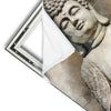 Xxl Wandbild Buddha In Frieden Quadrat Materialvorschau