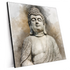 Xxl Wandbild Buddha In Frieden Quadrat Produktvorschau Seitlich