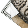 Xxl Wandbild Buddha In Frieden Schmal Materialvorschau