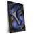 Xxl Wandbild Buddha In Gold Blau Hochformat Produktvorschau Seitlich