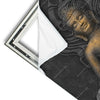 Xxl Wandbild Buddha In Lotus Pose Hochformat Materialvorschau