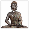 Xxl Wandbild Buddha In Lotus Pose No 2 Quadrat Produktvorschau Frontal