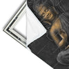 Xxl Wandbild Buddha In Lotus Pose Quadrat Materialvorschau