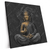 Xxl Wandbild Buddha In Lotus Pose Quadrat Produktvorschau Seitlich
