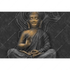 Xxl Wandbild Buddha In Lotus Pose Querformat Motivvorschau