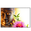 Xxl Wandbild Buddha Kopf Seerose Querformat Produktvorschau Frontal