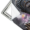 Xxl Wandbild Buddha Kosmische Gelassenheit Hochformat Materialvorschau