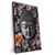 Xxl Wandbild Buddha Kunst Mit Pastellblueten Hochformat Produktvorschau Seitlich