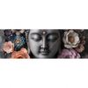 Xxl Wandbild Buddha Kunst Mit Pastellblueten Panorama Motivvorschau