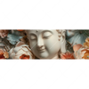 Xxl Wandbild Buddha Statue Mit Blueten Panorama Motivvorschau