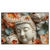 Xxl Wandbild Buddha Statue Mit Blueten Querformat Produktvorschau Frontal