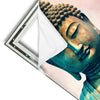 Xxl Wandbild Buddha Statue Mit Kirschblueten Hochformat Materialvorschau