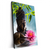 Xxl Wandbild Buddha Statue Mit Seerose Hochformat Produktvorschau Seitlich