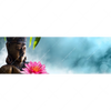 Xxl Wandbild Buddha Statue Mit Seerose Panorama Motivvorschau
