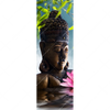 Xxl Wandbild Buddha Statue Mit Seerose Schmal Motivvorschau