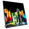 Xxl Wandbild Bunte Cocktailtraeume Quadrat Produktvorschau Seitlich