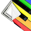 Xxl Wandbild Bunte Klaviertasten Quadrat Materialvorschau