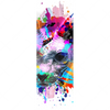Xxl Wandbild Bunte Sphynx Weiss Schmal Motivvorschau