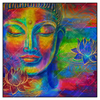 Xxl Wandbild Bunter Buddha No 2 Quadrat Produktvorschau Frontal
