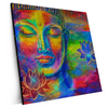Xxl Wandbild Bunter Buddha No 2 Quadrat Produktvorschau Seitlich