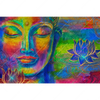 Xxl Wandbild Bunter Buddha No 2 Querformat Motivvorschau