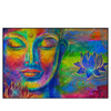 Xxl Wandbild Bunter Buddha No 2 Querformat Produktvorschau Frontal