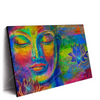 Xxl Wandbild Bunter Buddha No 2 Querformat Produktvorschau Seitlich