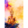 Xxl Wandbild Bunter Buddha No 3 Hochformat Motivvorschau