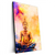 Xxl Wandbild Bunter Buddha No 3 Hochformat Produktvorschau Seitlich