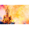 Xxl Wandbild Bunter Buddha No 3 Querformat Motivvorschau