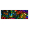 Xxl Wandbild Bunter Buddha Panorama Produktvorschau Frontal