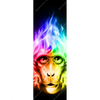 Xxl Wandbild Bunter Feuer Affe Schmal Motivvorschau