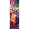 Xxl Wandbild Bunter Hirsch In Flammen Schmal Motivvorschau