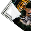 Xxl Wandbild Cooler Tiger Quadrat Materialvorschau