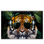 Xxl Wandbild Cooler Tiger Querformat Produktvorschau Frontal
