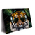 Xxl Wandbild Cooler Tiger Querformat Produktvorschau Seitlich