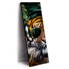 Xxl Wandbild Cooler Tiger Schmal Produktvorschau Seitlich