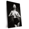 Xxl Wandbild Dame Mit Zigarre Hochformat Produktvorschau Seitlich