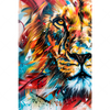 Xxl Wandbild Der Loewe Urban Style Hochformat Motivvorschau